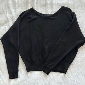Express Cropped Sweater (Size Large)
